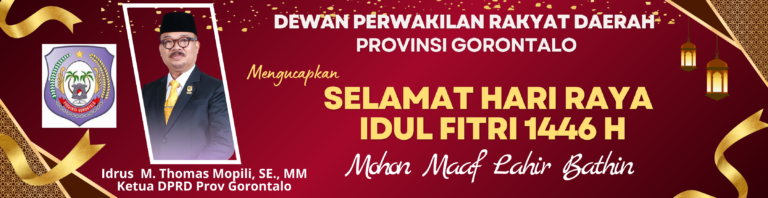 Ucapan Ketua DPRD Prov Gorontalo